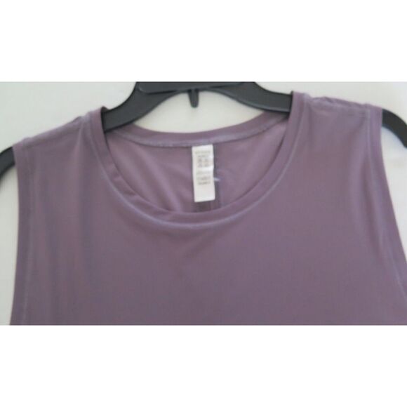Spanx 50255R Women's Sz 2X Satin Purple Go Lightly Cropped Tank Top $58+ - Picture 3 of 6